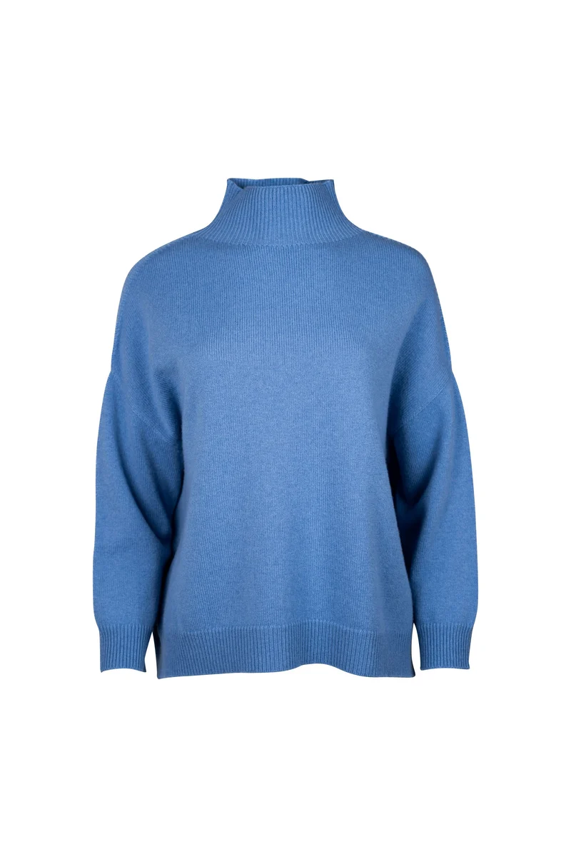 Oversize-Pullover mit Kaschmir
