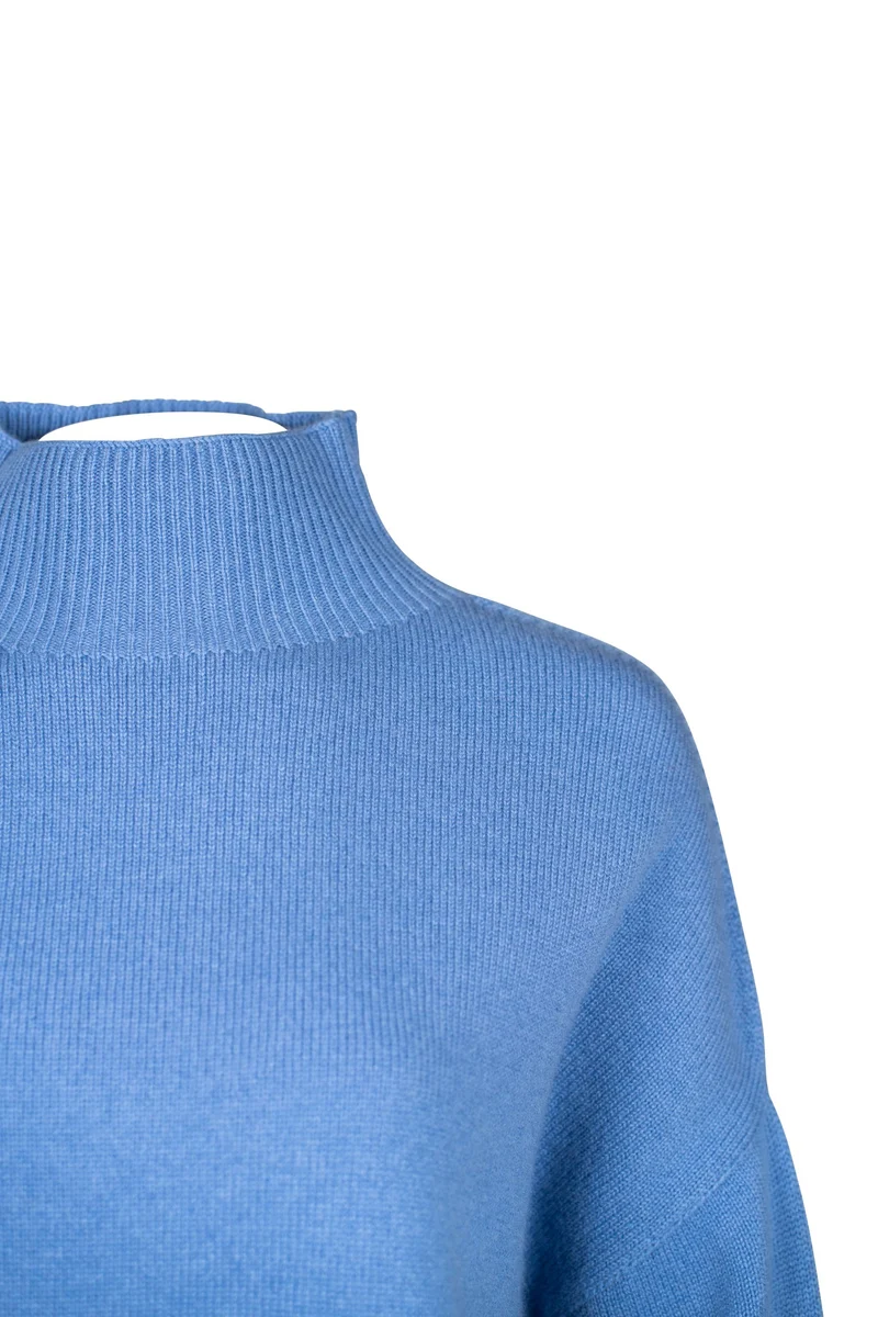 Oversize-Pullover mit Kaschmir
