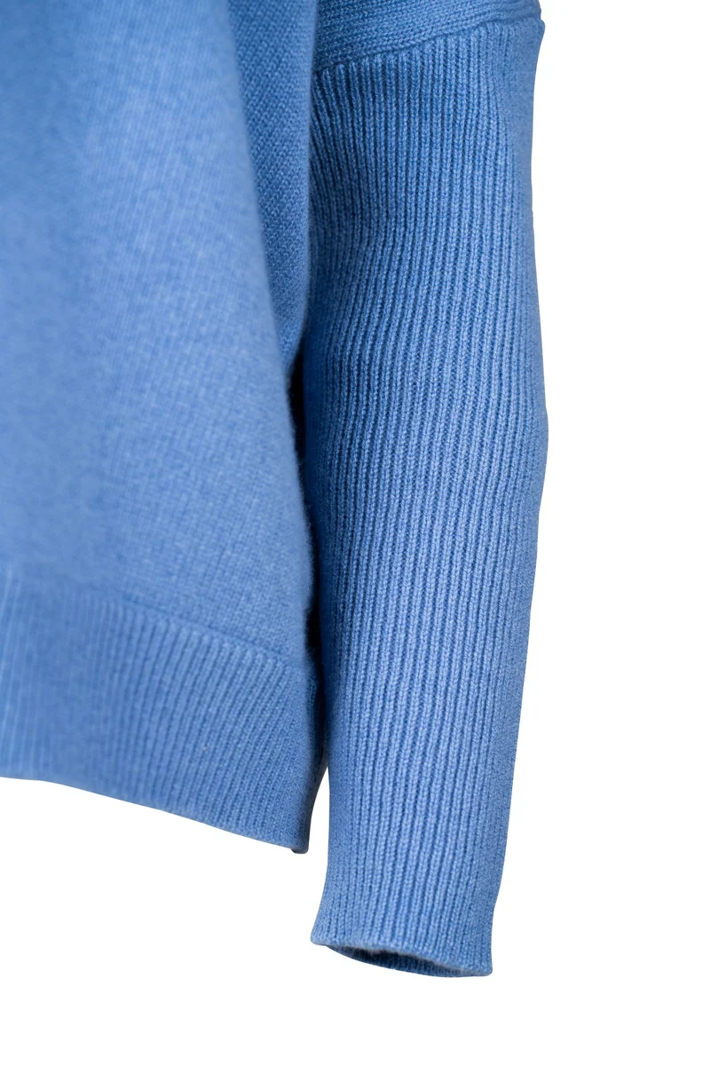Oversize-Pullover mit Kaschmir
