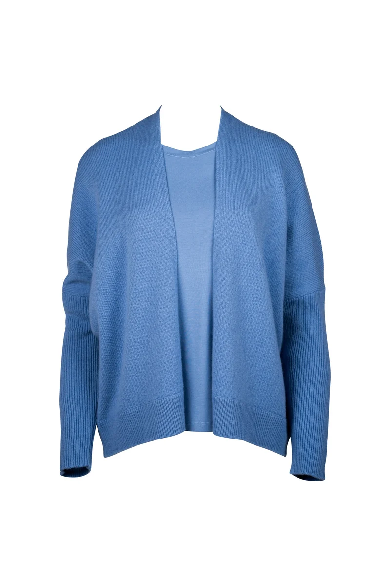 Offener Cardigan aus Kaschmirmaterial