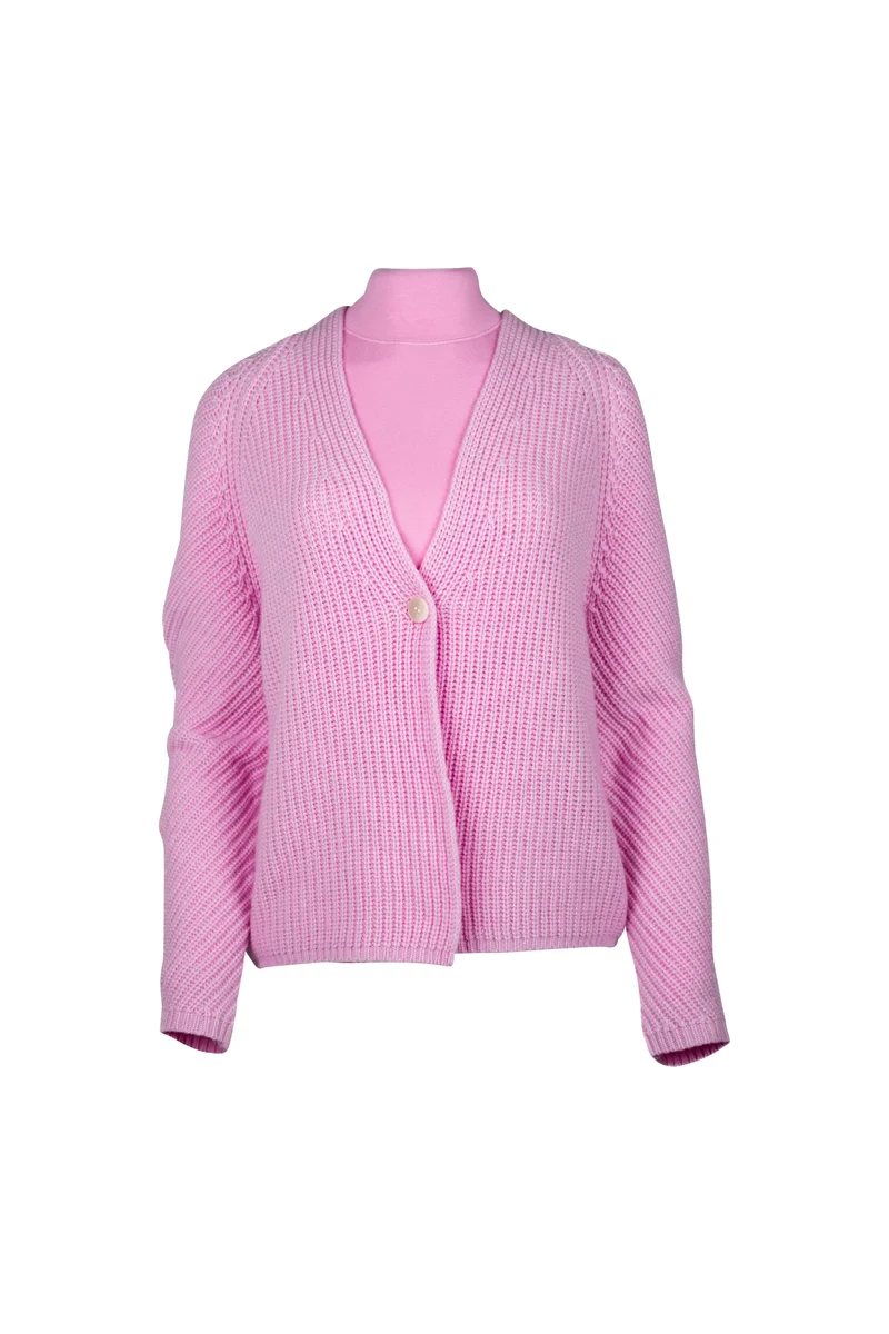 Strickjacke mit Kaschmir
