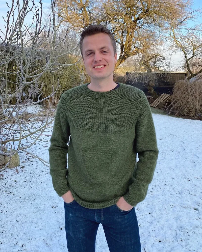Anleitung Ankers Pullover - My Boyfriends Size, PetiteKnit