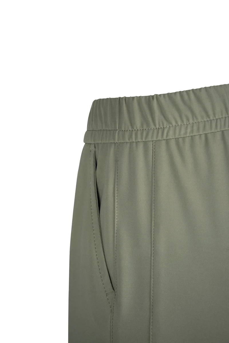 Lieblingshose mit Gummibund in khaki