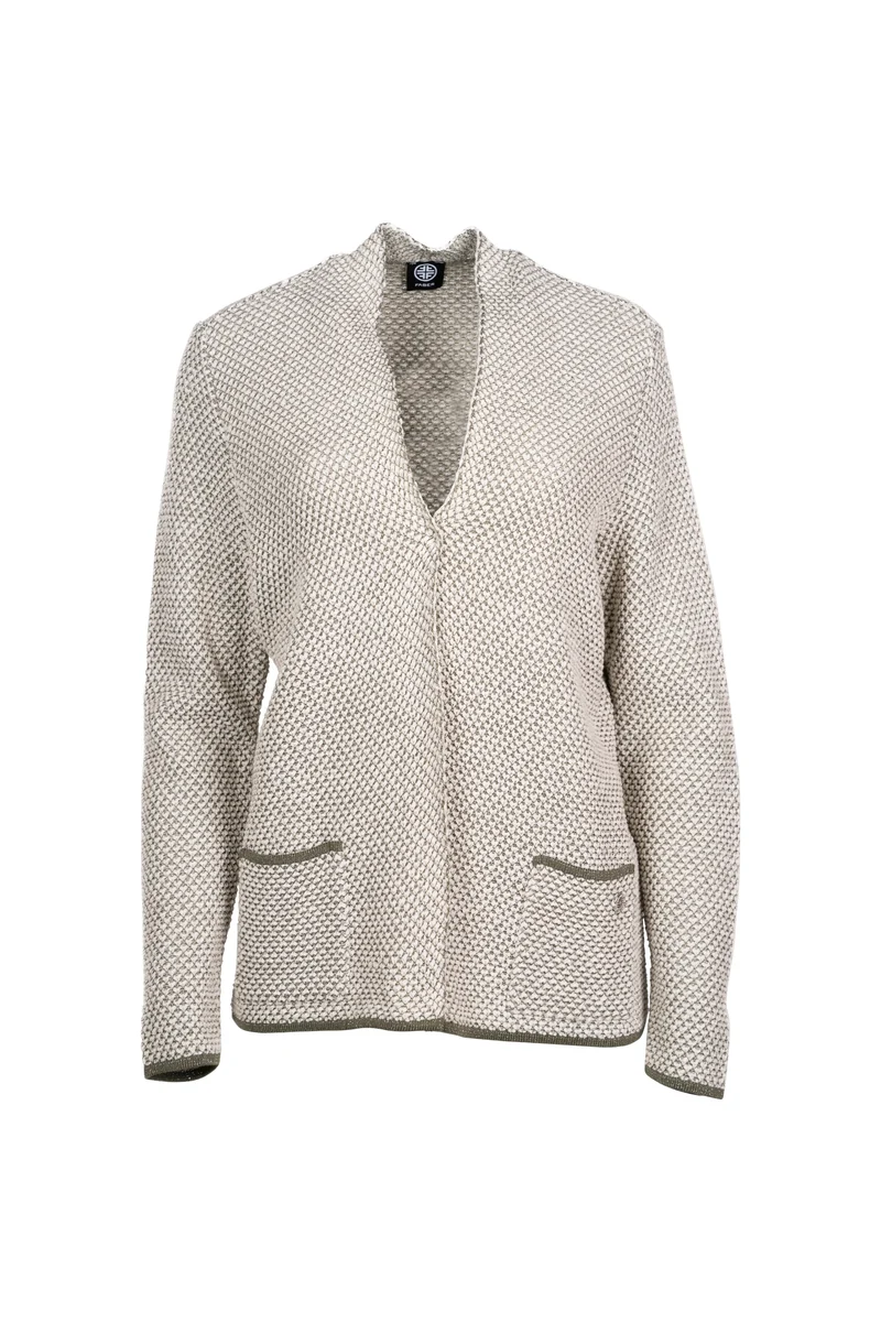 Moderner Cardigan im Strickmix | 100% Made in Germany