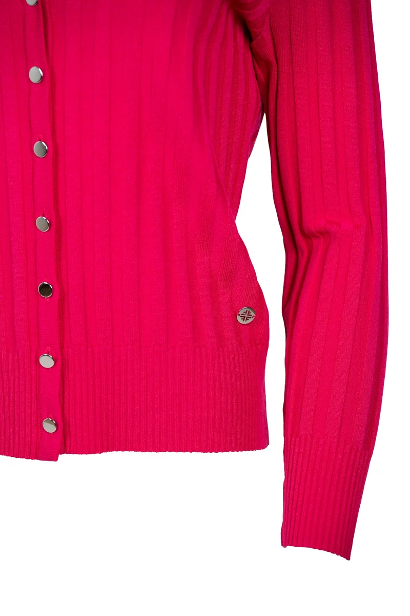 Cardigan mit Rippenstruktur | 100% Made in Germany
