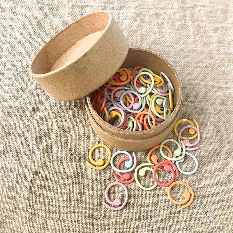 Maschenmarkierer, Coloured split rings markers, Cocoknits