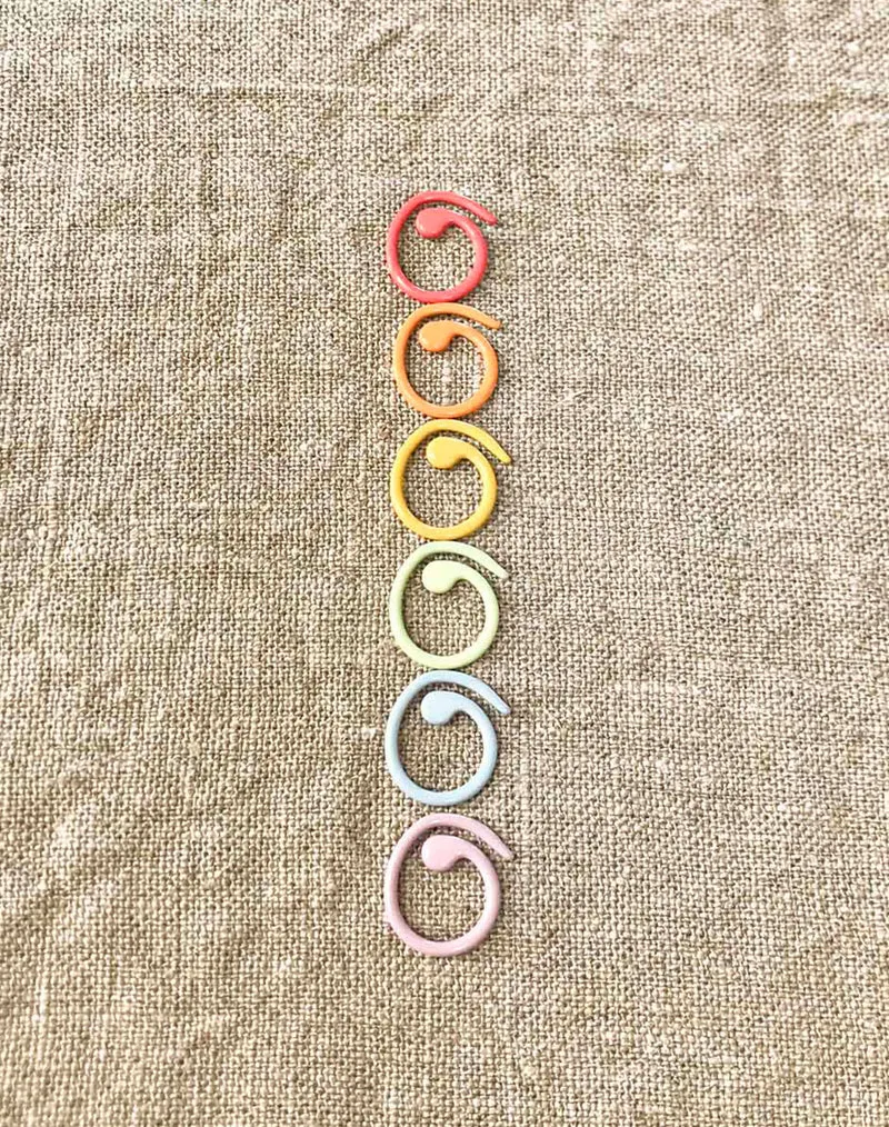 Maschenmarkierer, Coloured split rings markers, Cocoknits