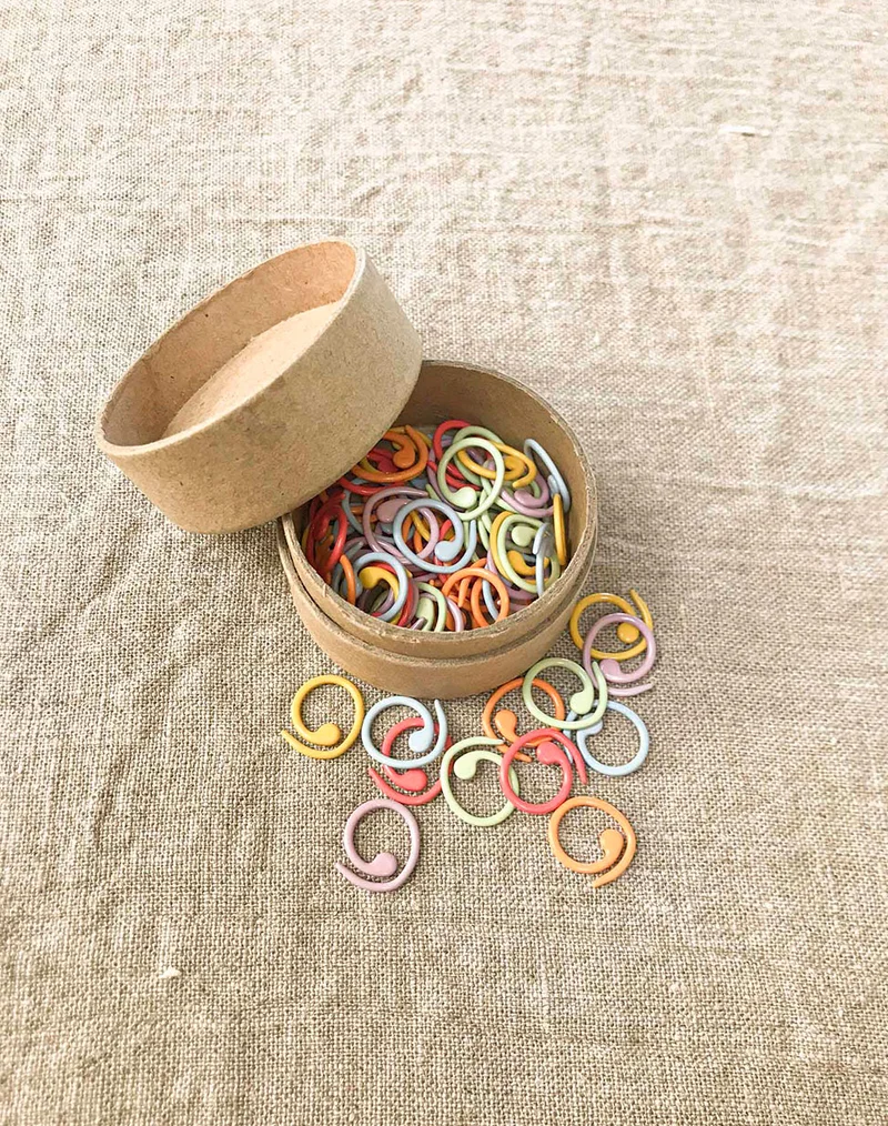 Maschenmarkierer, Coloured split rings markers, Cocoknits