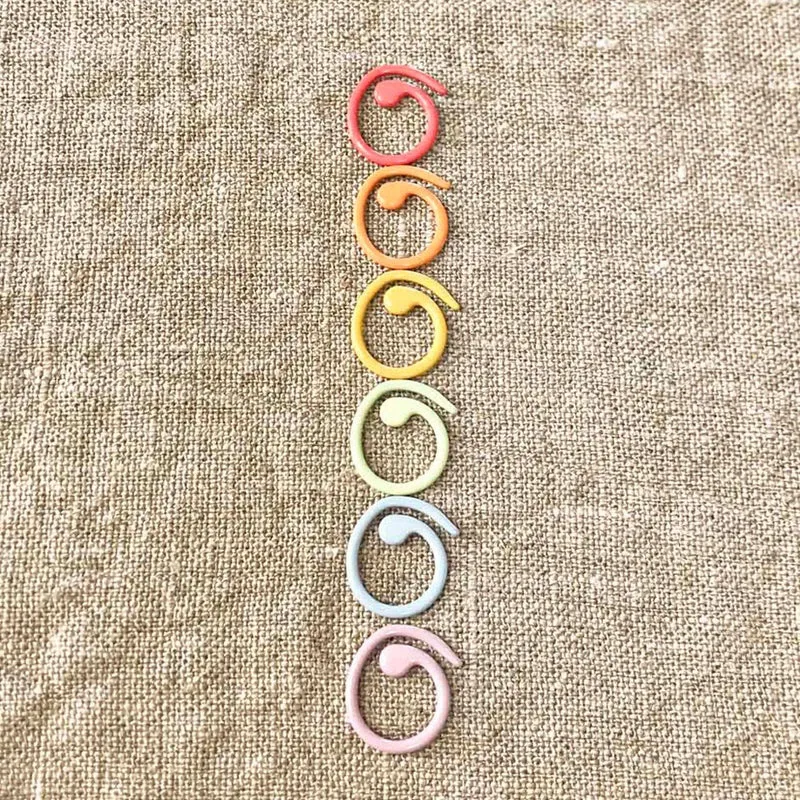 Maschenmarkierer, Coloured split rings markers, Cocoknits