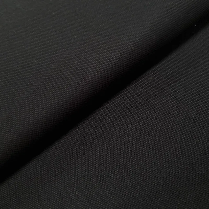 Viskosestoff uni schwarz 200 g/m²