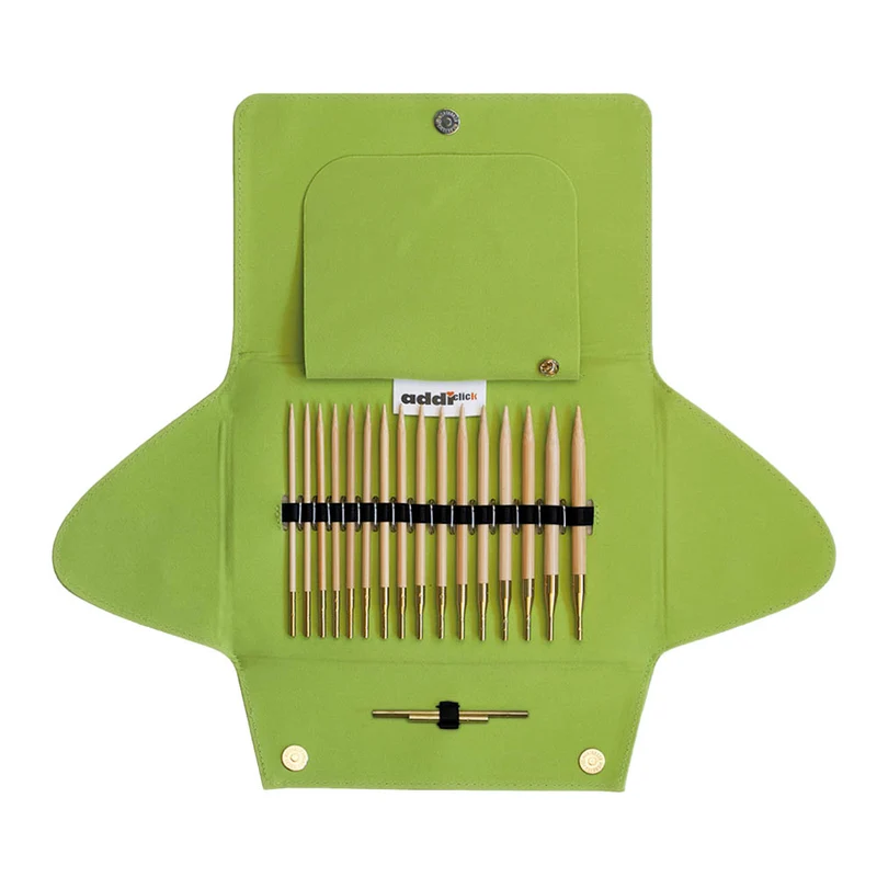 ADDI Click Nature Rundstricknadel-Set Bambus