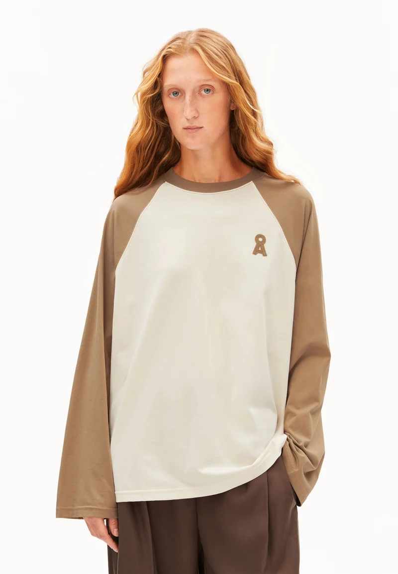 ICONIC Å RAGLAN-LANGARMSHIRT | undyed-amberwood