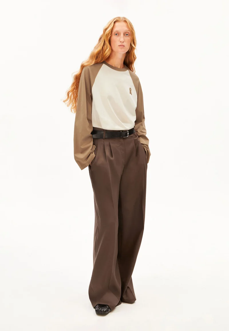 ICONIC Å RAGLAN-LANGARMSHIRT | undyed-amberwood