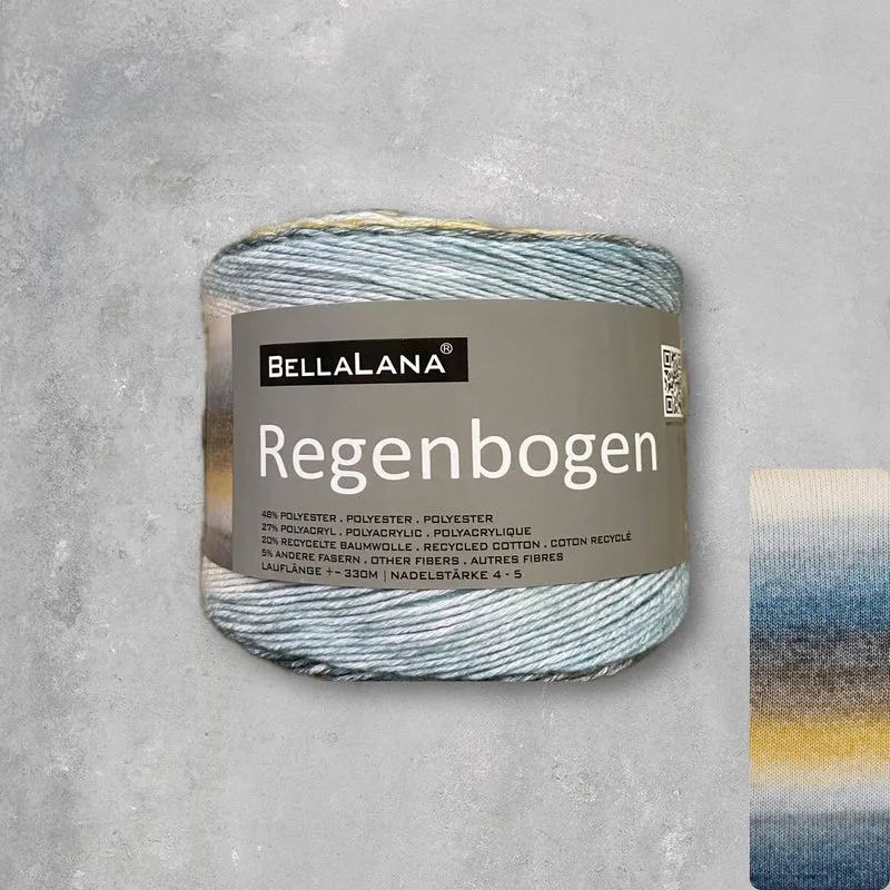 Strick-Set REGENBOGEN süßes Shirt (inkl. Strickanleitung)