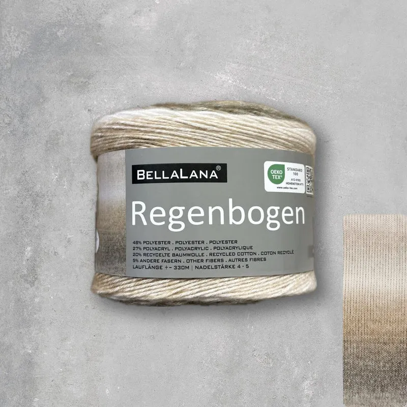 Strick-Set REGENBOGEN süßes Shirt (inkl. Strickanleitung)