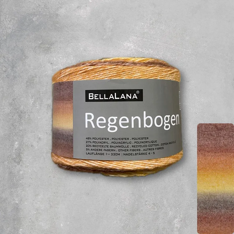 Strick-Set REGENBOGEN süßes Shirt (inkl. Strickanleitung)