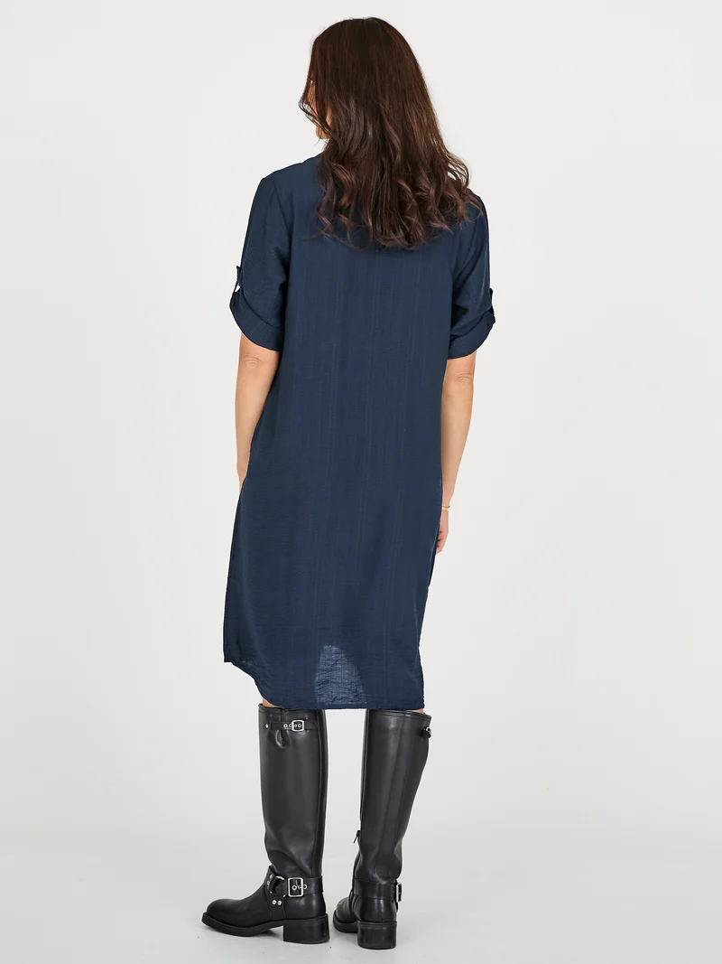 CAITLIN Kleid - Navy