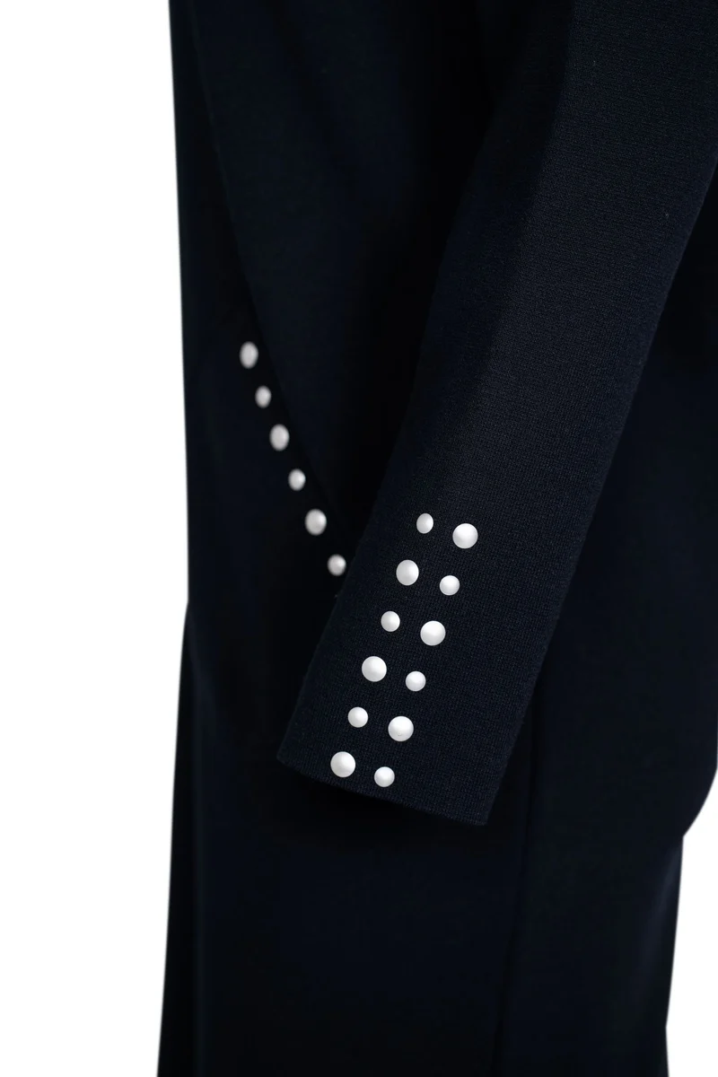 Strickkleid mit Stehkragen | 100% Made in Germany