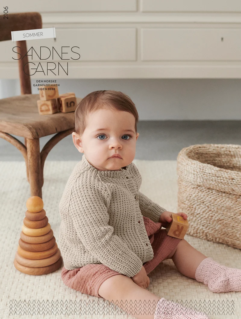 Anleitungsheft Sandnes Garn, 2106 Sommer Baby