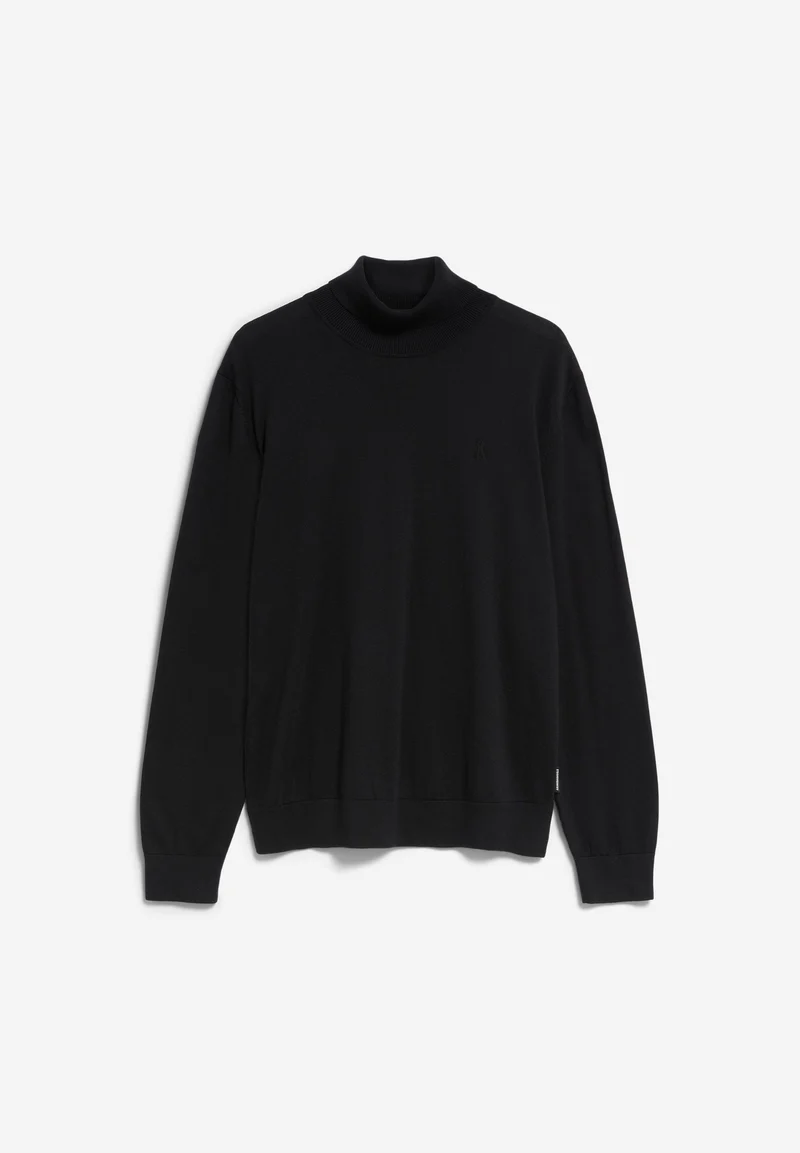 GAARDO STRICK-ROLLKRAGENPULLOVER | black