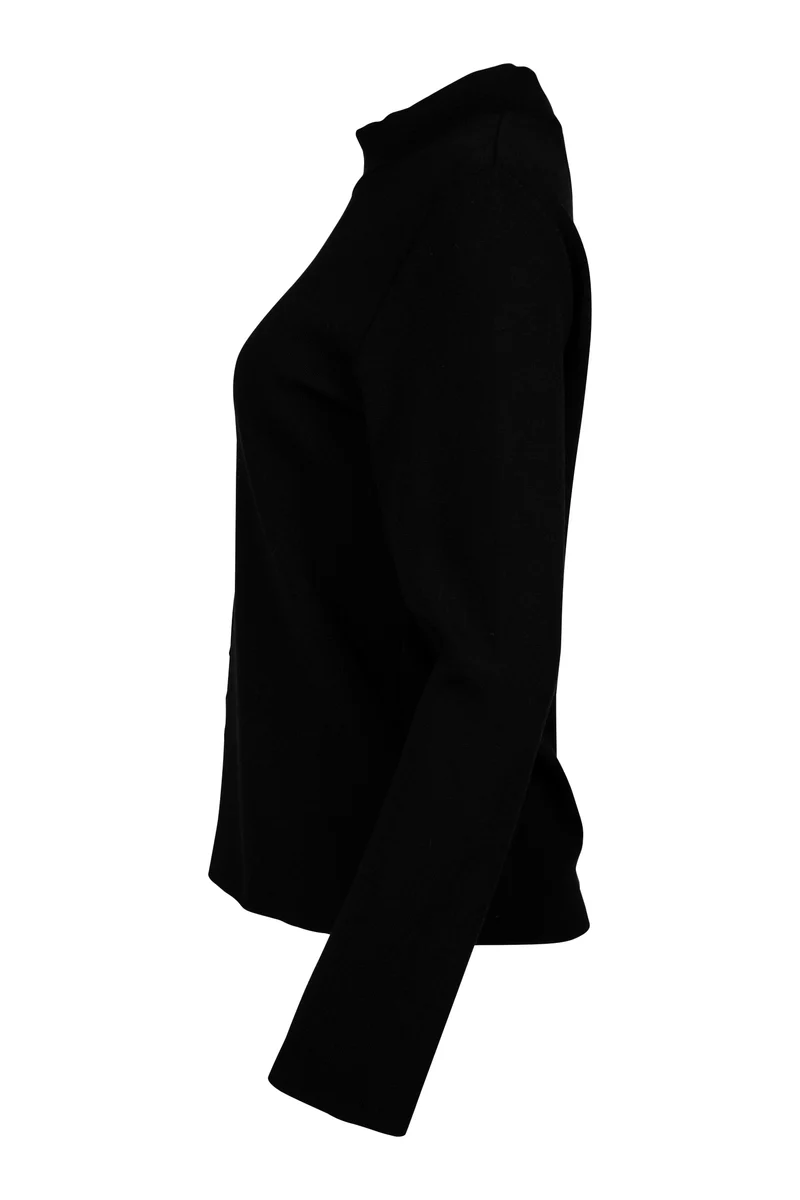 Pullover mit Turtleneck und Pailettenband | 100% Made in Germany