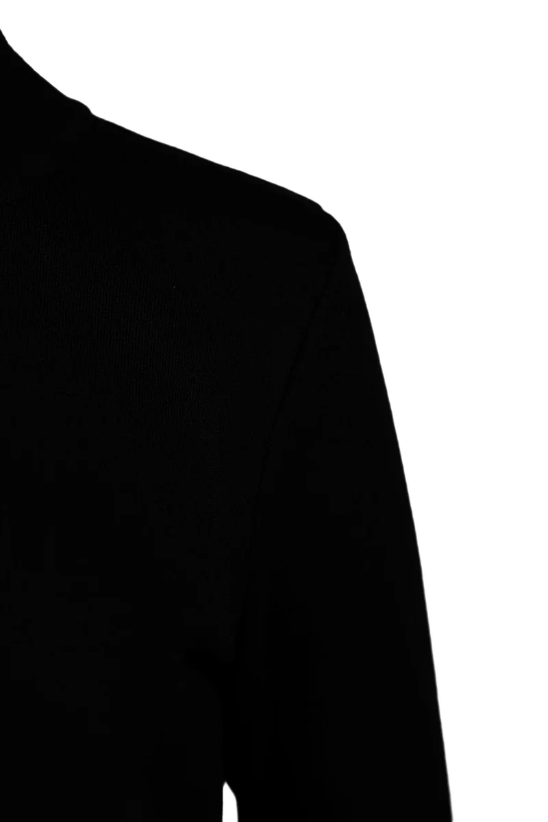 Pullover mit Turtleneck und Pailettenband | 100% Made in Germany