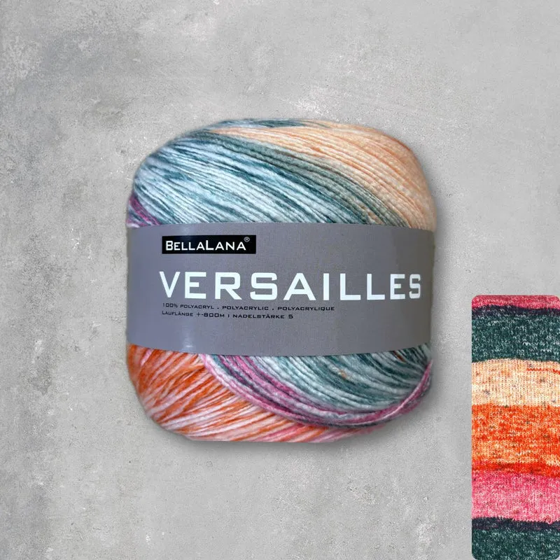 Strick-Set Anfänger VERSAILLES Poncho (inkl. Strickanleitung)