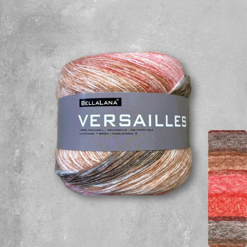 Strick-Set Anfänger VERSAILLES Poncho (inkl. Strickanleitung)