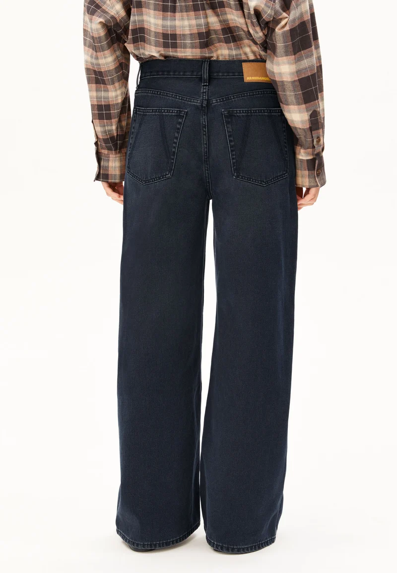 ATHENAAS HIGH WAIST WIDE JEANS | loire