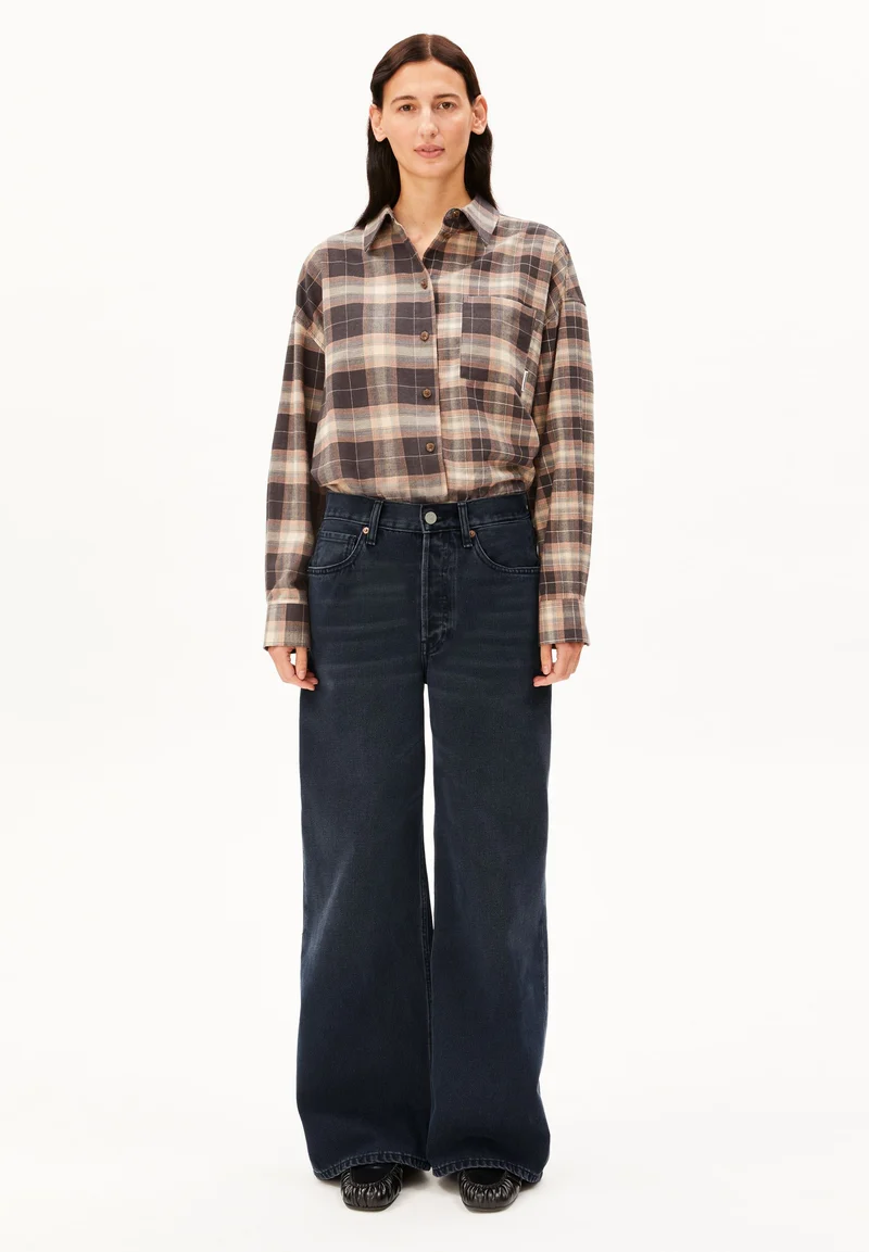 ATHENAAS HIGH WAIST WIDE JEANS | loire
