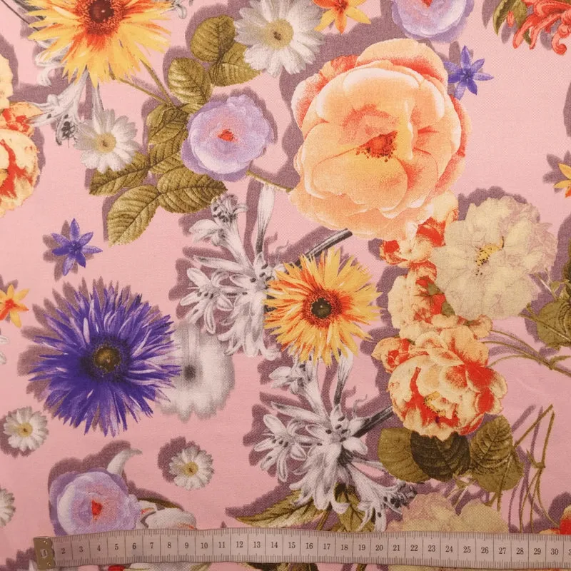 Baumwollköper mit Blumenmuster