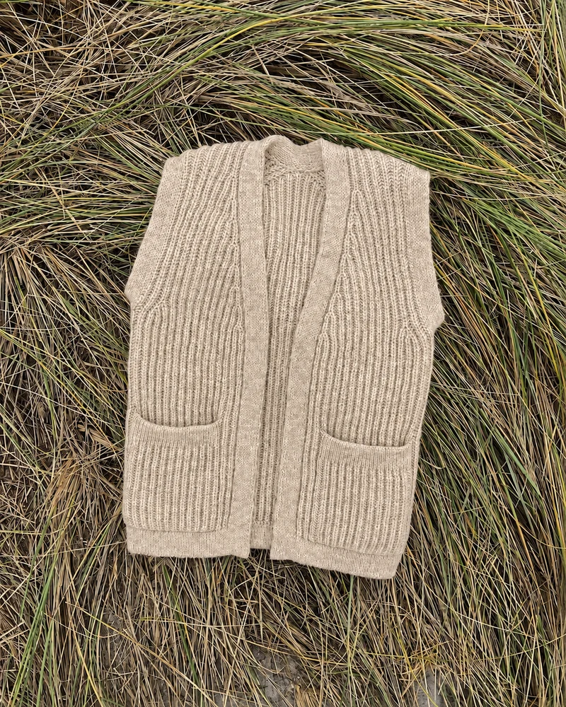 Strick-Set November Weste PetiteKnit