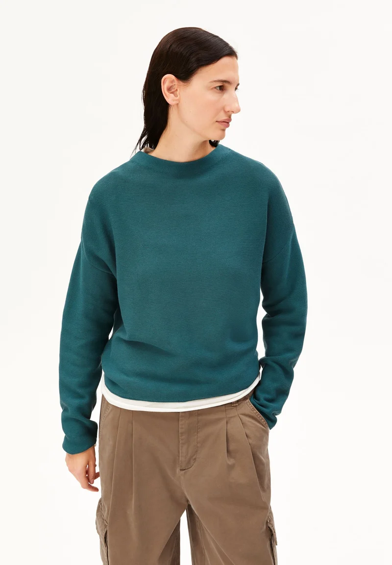 MERINAA LINKS LINKS STRICKPULLOVER