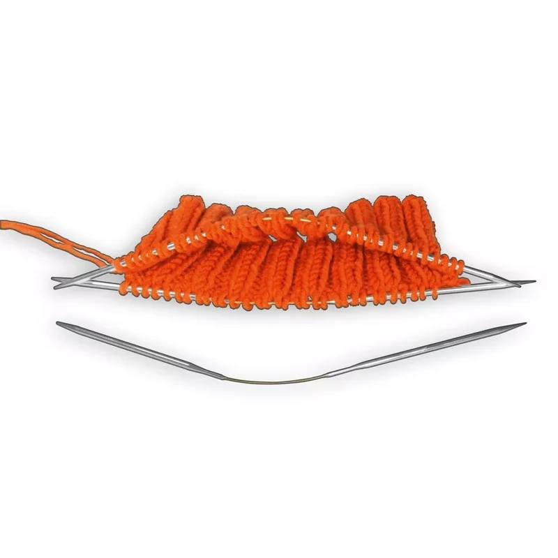 ADDI Crasy Trio Flexibles Nadelspiel Metall 4,00-8,00mm 26cm Lang