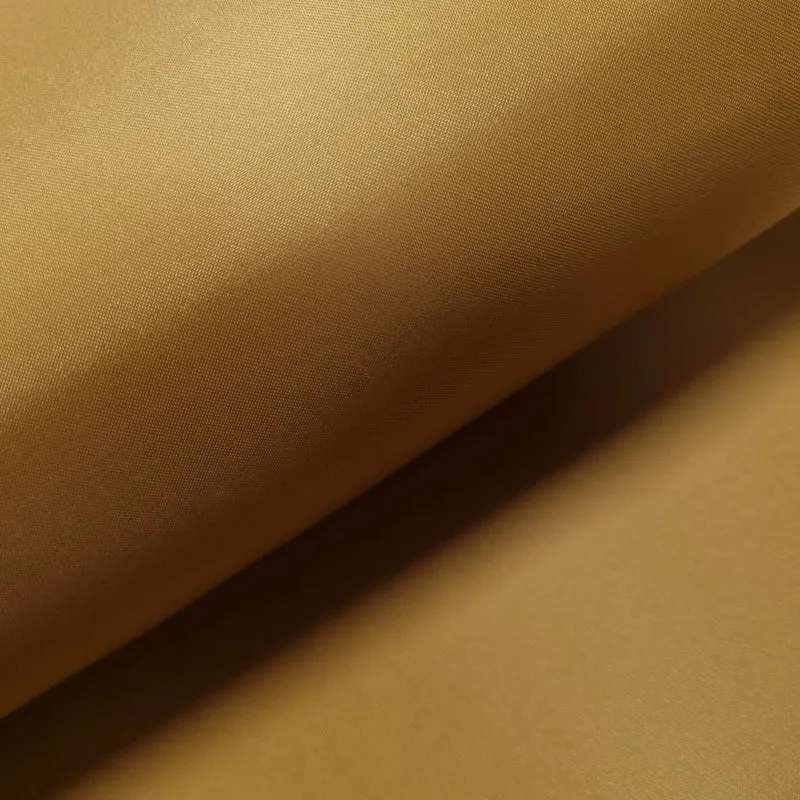 Deko Satin Gold 210 cm breit