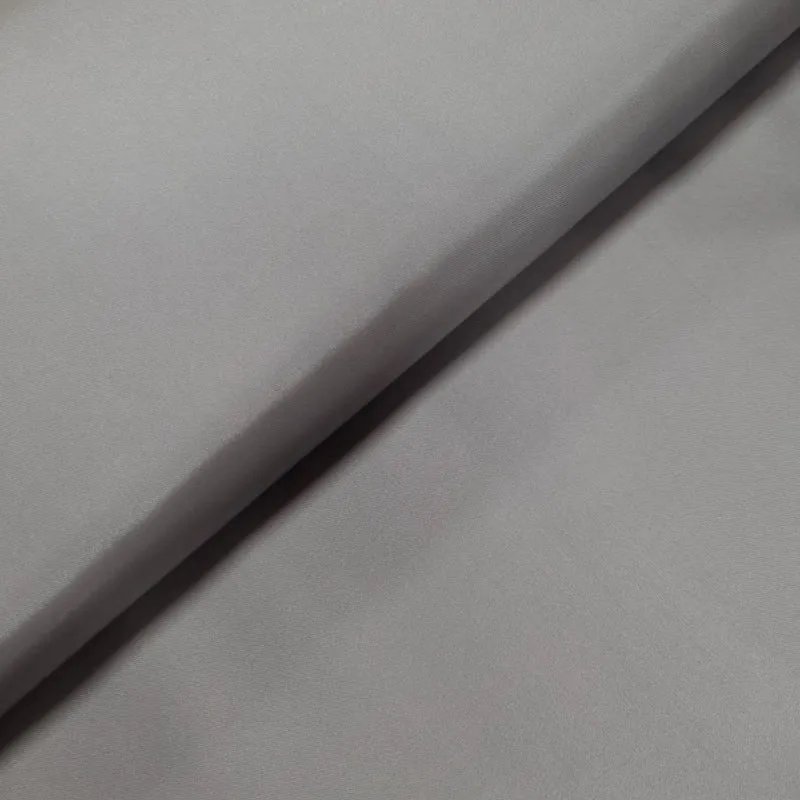 Deko Satin Grau 210 cm breit