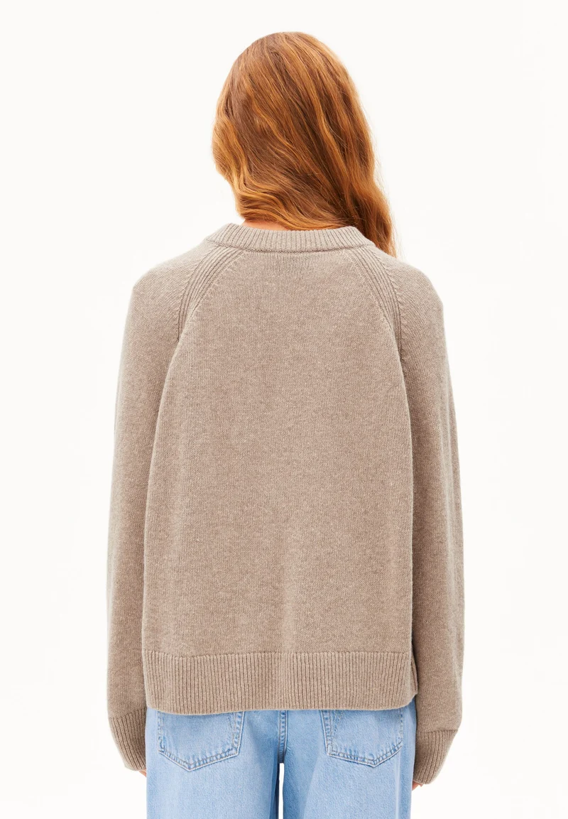 WOLL-STRICKPULLOVER | soft nougat