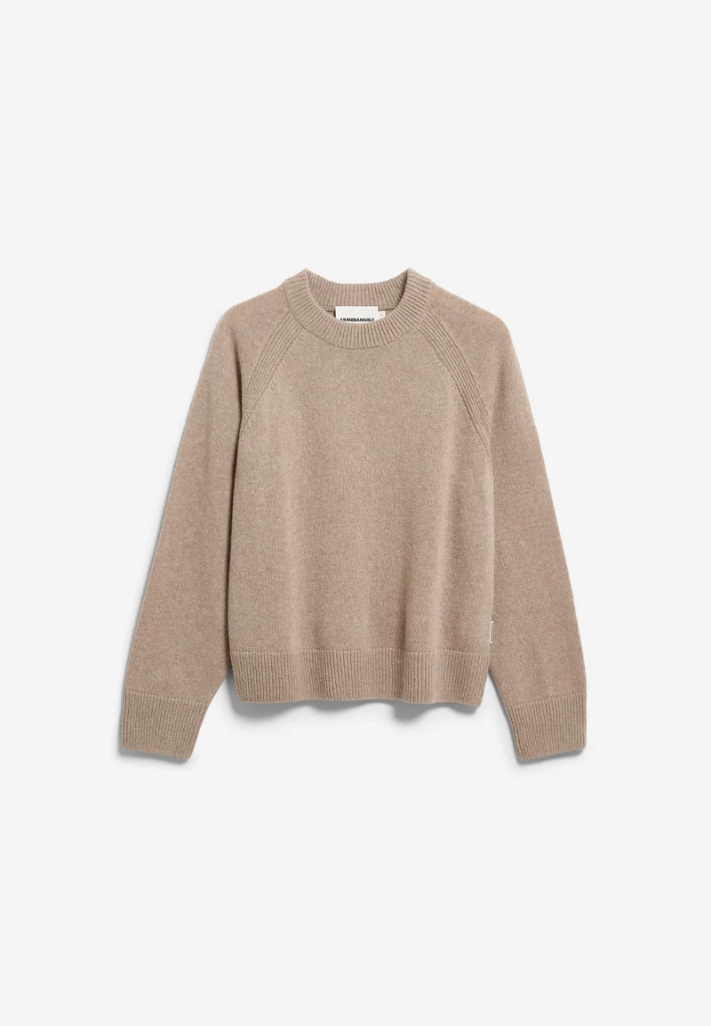 WOLL-STRICKPULLOVER | soft nougat