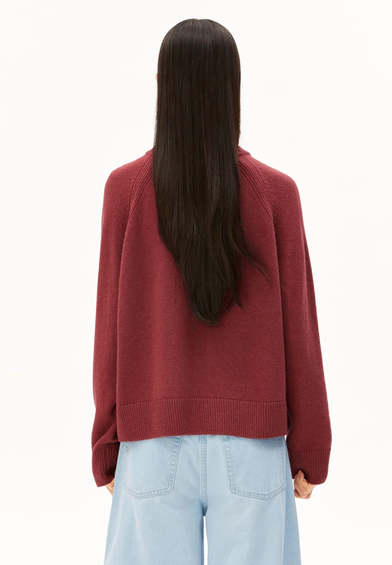WOLL-STRICKPULLOVER | velvet ember
