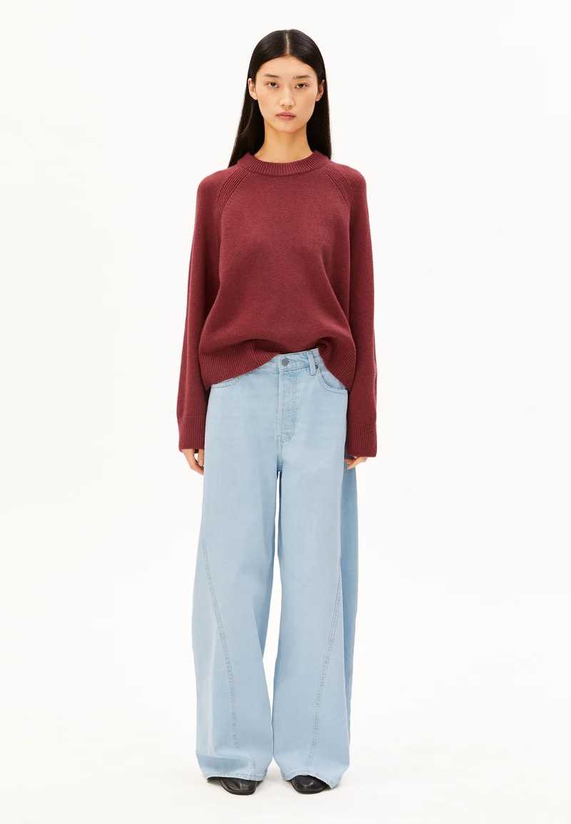 WOLL-STRICKPULLOVER | velvet ember