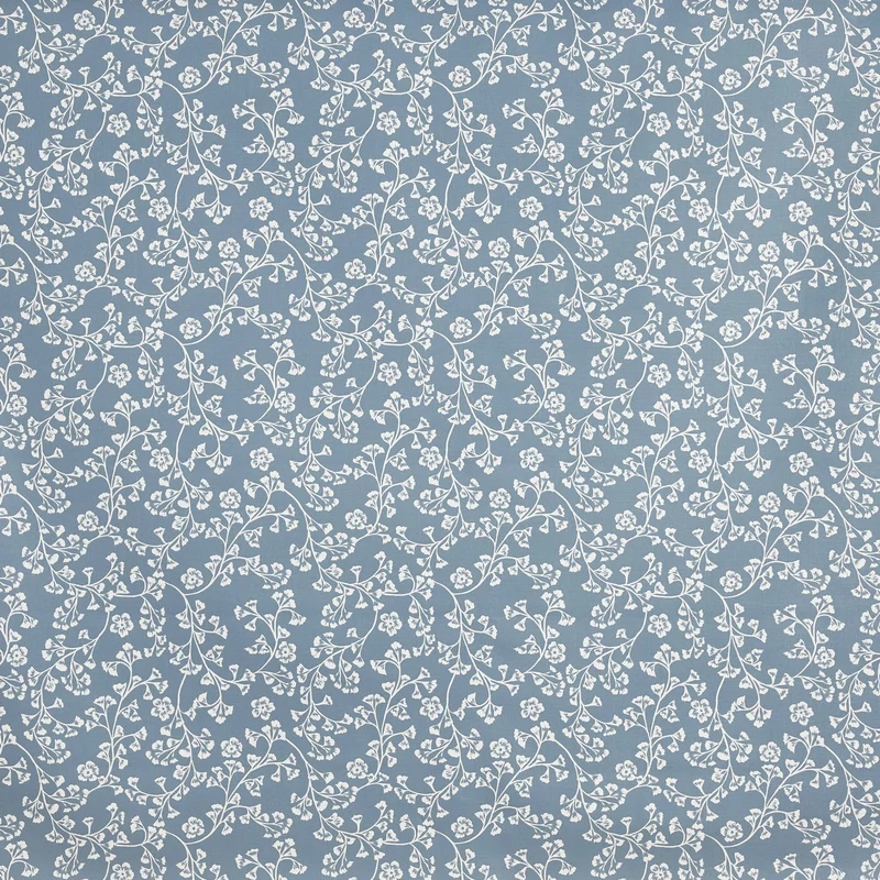 Baumwollstoff Tiny Tendril - denim