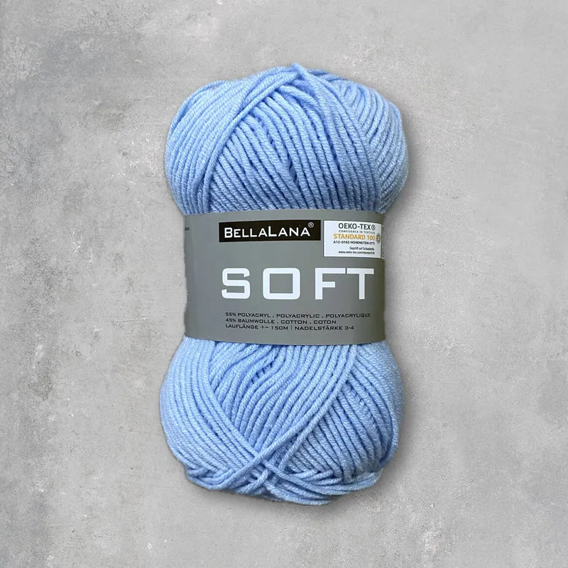 Strick-/Häkel-Set SOFT edler Cardigan (inkl. Anleitung)