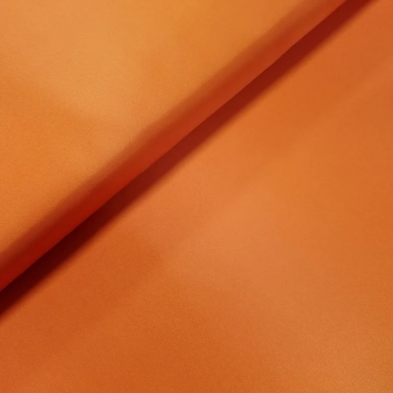 Deko Satin Orange 210 cm breit