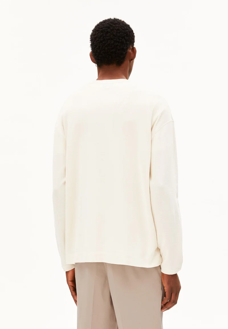 MAARKOS WAFFLE LANGARMSHIRT | pure