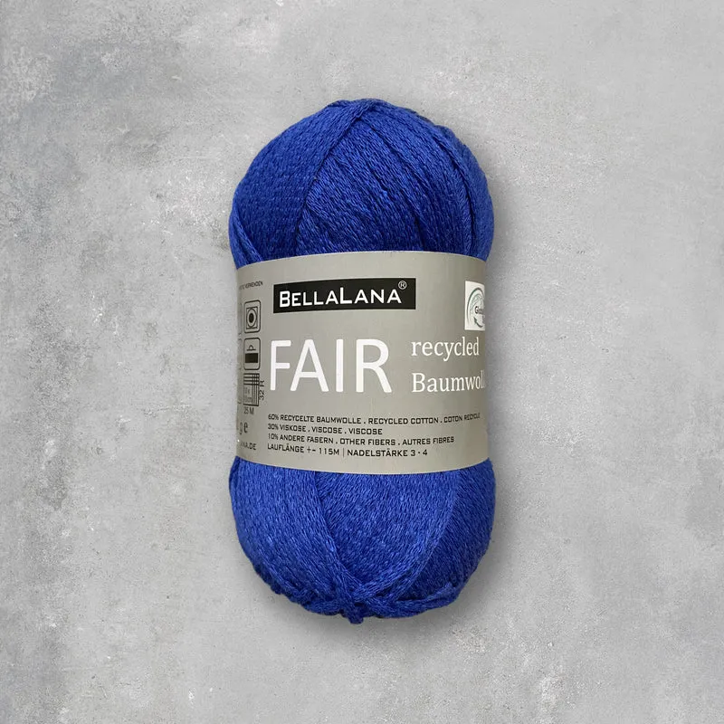 Häkel-Set FAIR recycelt Baumwolle süßes Shirt (inkl. Häkelanleitung)