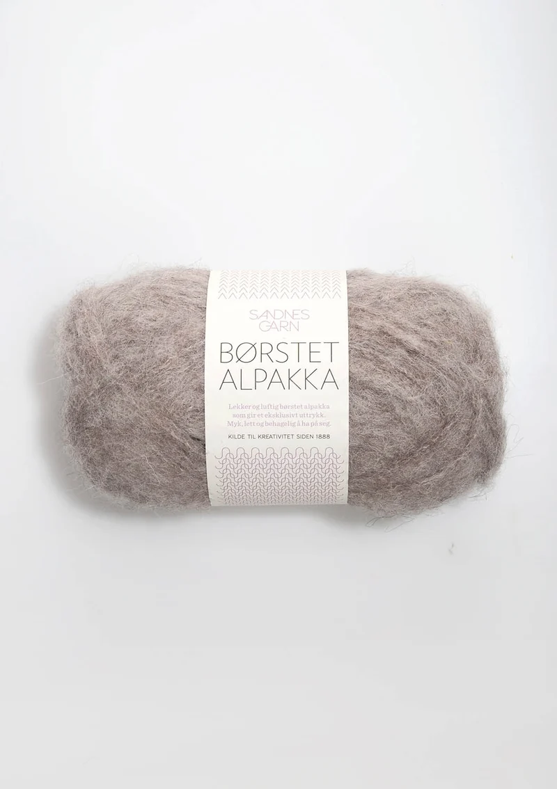 Børstet Alpakka, Sandnes Garn