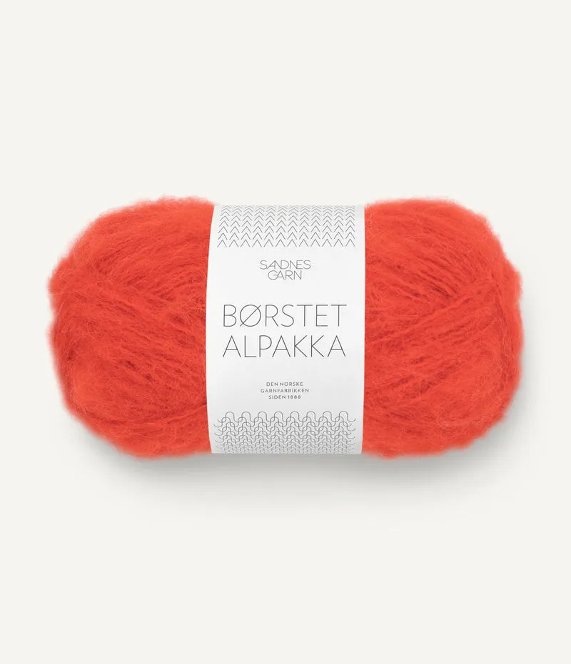 Børstet Alpakka, Sandnes Garn