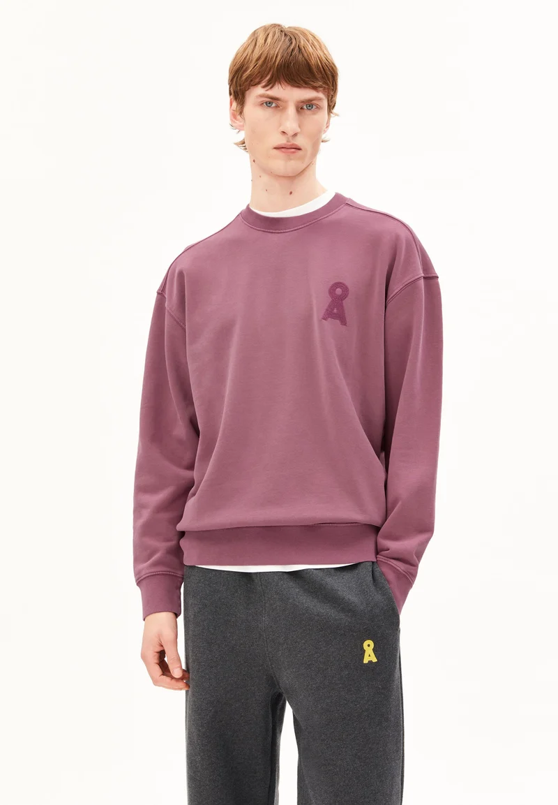 ICONIC Å GMT DYE SWEATSHIRT | velvet ember washed