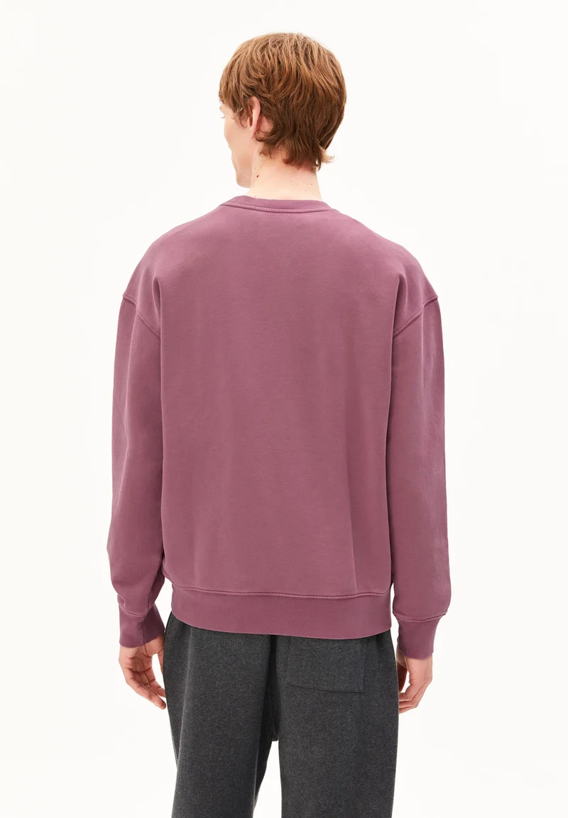 ICONIC Å GMT DYE SWEATSHIRT | velvet ember washed