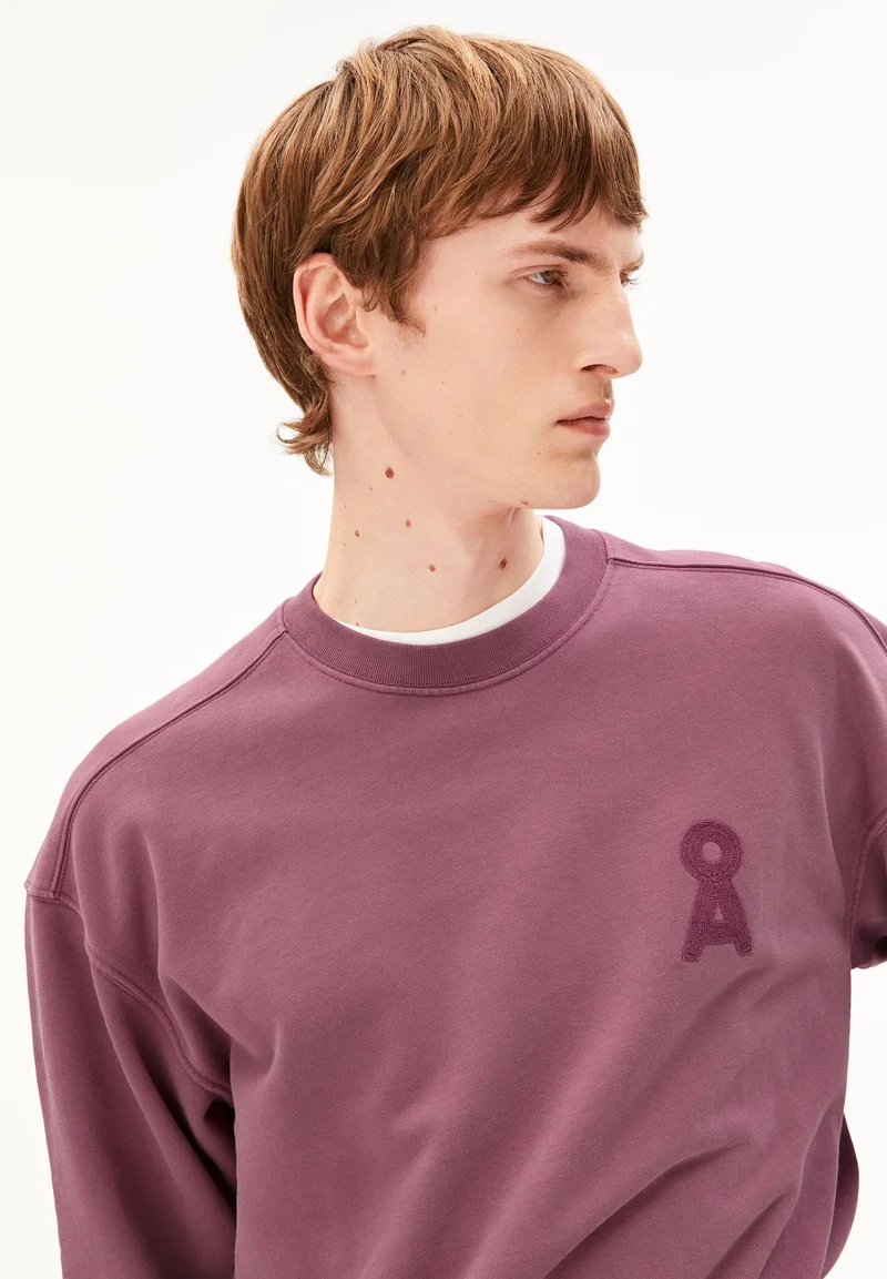 ICONIC Å GMT DYE SWEATSHIRT | velvet ember washed